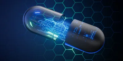 Artificial intelligence inside of a pill 