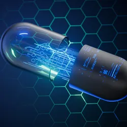 Artificial intelligence inside of a pill