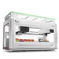 An image of both the HSE eviDense UV Photometer and the Biomek i-Series automated workstation from Beckman Coulter