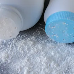 Talcum powder bottles 