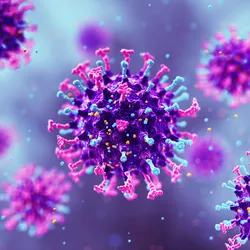 3D image of a virus