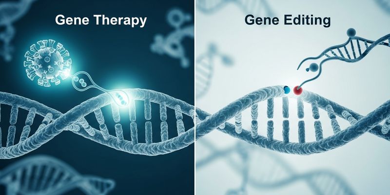 Gene editing vs gene therapy: Understanding two paths to genetic medicine