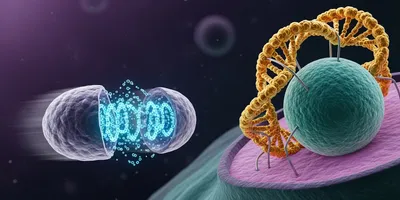Conceptual image of mRNA vs DNA vaccine mechanisms 