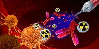 Oncology therapies targeting malignant tumors with radioactive particles.