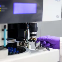 Mass spectrometer.