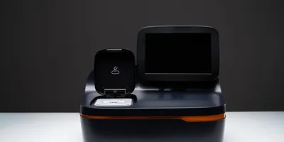 The MyMassMP benchtop mass photometer from Refeyn displayed on a laboratory bench.