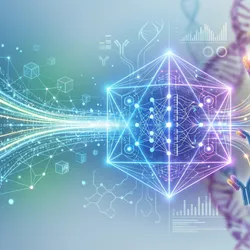 Visual representation of antibody-antigen interaction data with AI technology