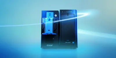 The SCIEX Novus V55 system, a next-generation triple quadrupole mass spectrometer designed for high-volume testing laboratories.