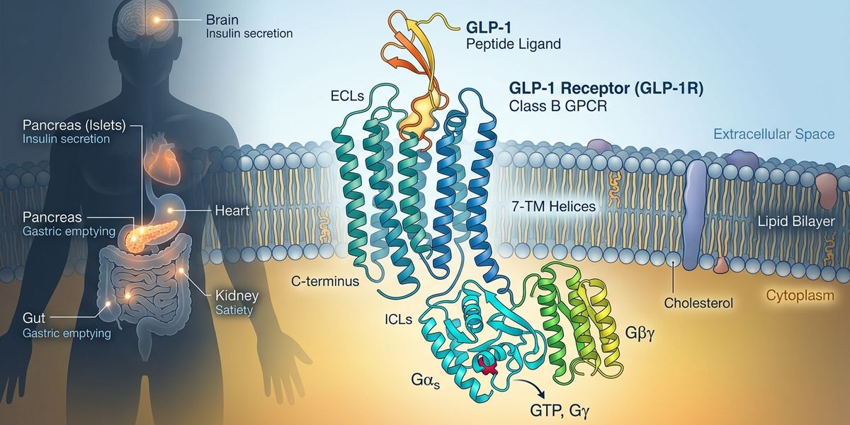 does glp 1 help with cholesterol GLP-1 receptor biology: structure, signaling, and distribution