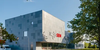 Icosagen's new state-of-the-art single-use GMP manufacturing facility.