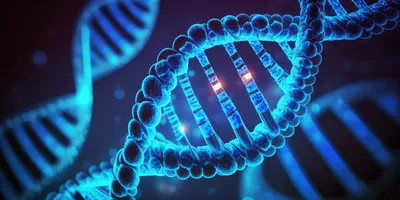 Image of DNA being edited.