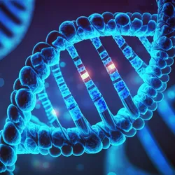 Image of DNA being edited.