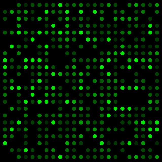 DNA microarrays helped scale up the ChIP technique.